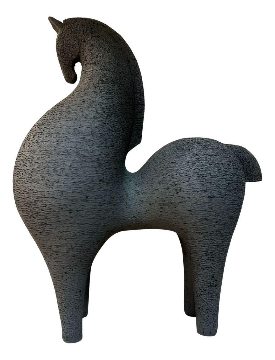 Estatua Caballo Elegante Figura Decorativa Estilizada Jhn-1