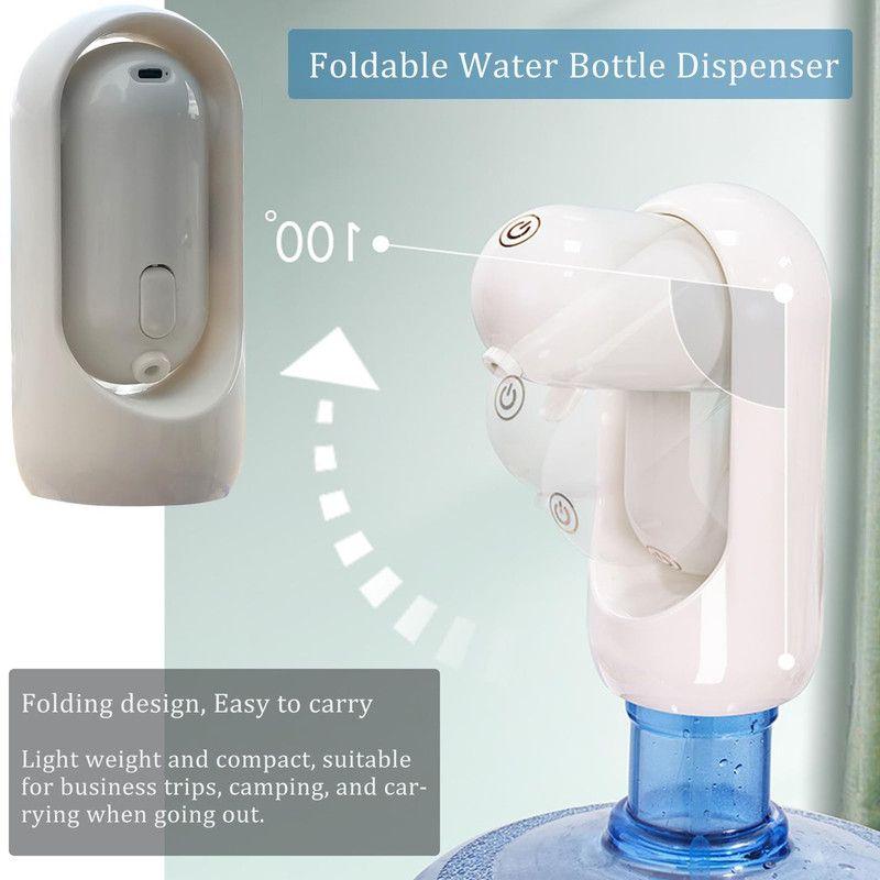 Dispensador Bomba Automatico Agua USB Portatil Pegable Lau-4