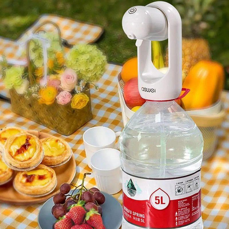 Dispensador Bomba Automatico Agua USB Portatil Pegable Lau-8