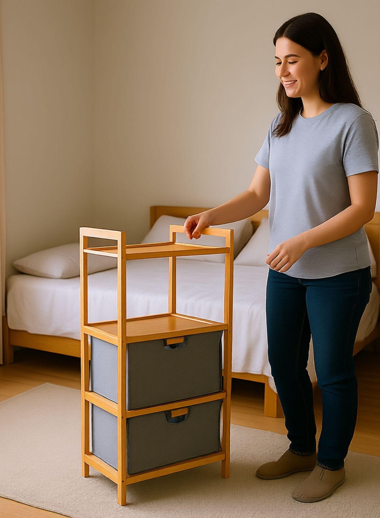 Cómoda Organizador Multifuncional Almacenamiento Hogar Jhn-6