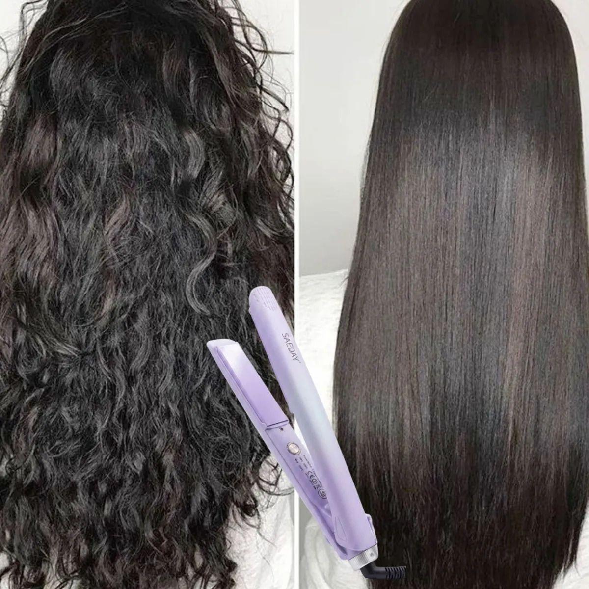 Plancha Cabello Profesional Alisadora Cable Giratorio ALJ-7