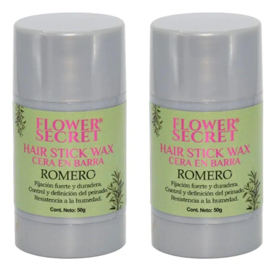 SET 2 CERA EN BARRA PARA PEINAR CON ROMERO PARA CABELLO LAU-0