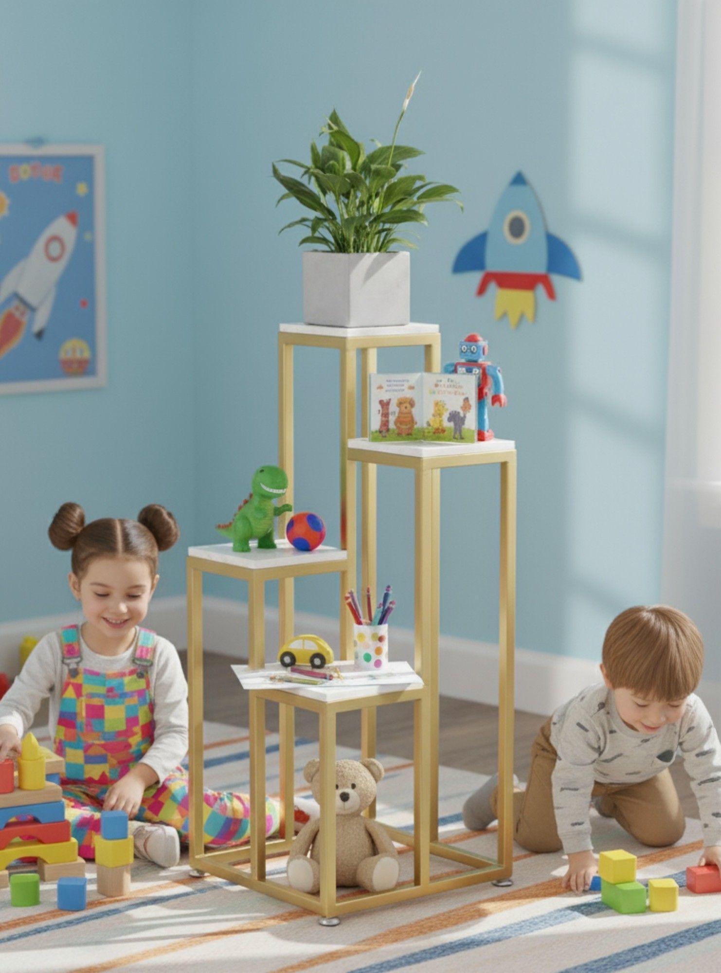 Porta Macetas Soporte Elevado Multifuncional Moderno Jhn-3