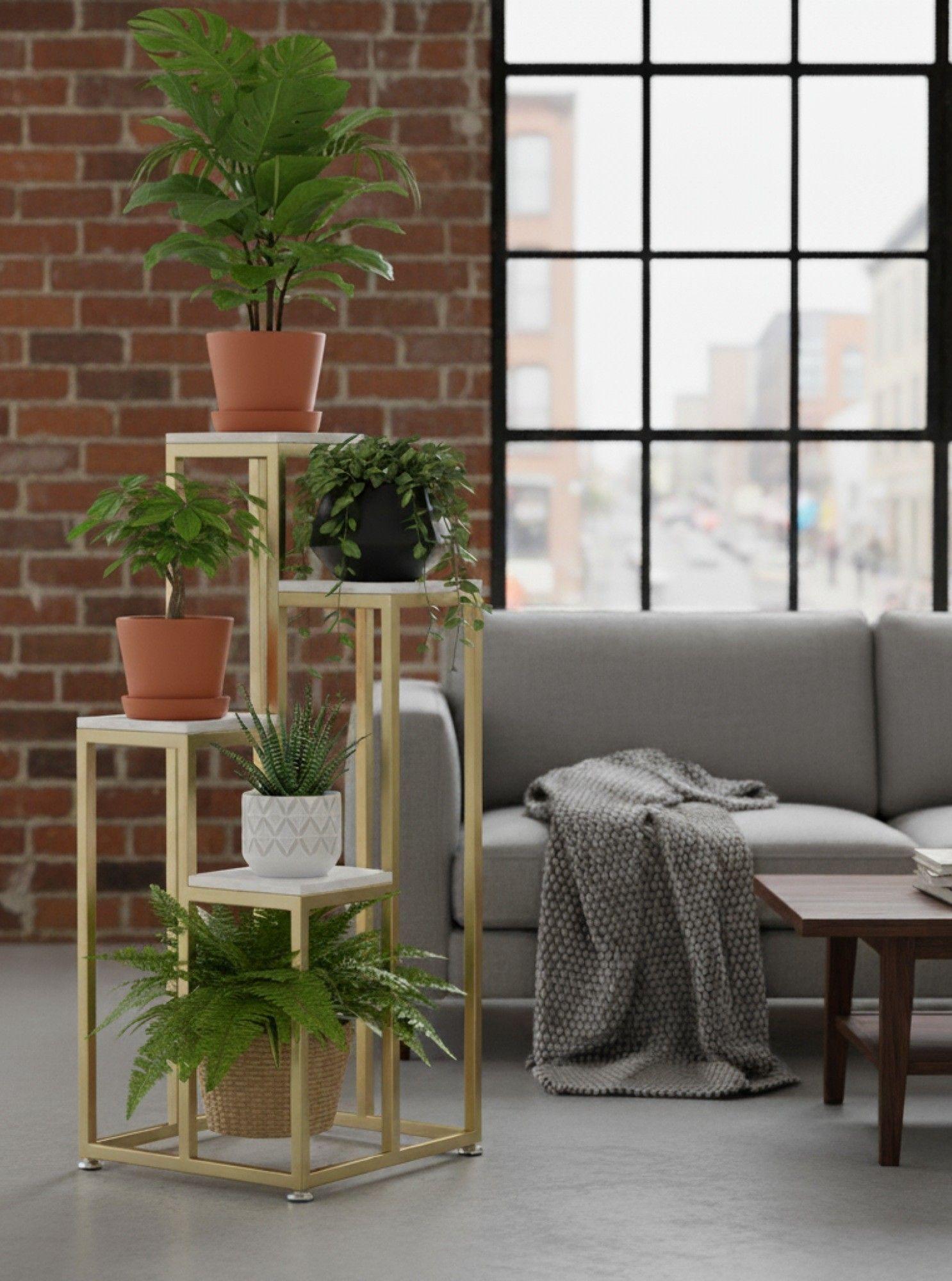 Porta Macetas Soporte Elevado Multifuncional Moderno Jhn-5