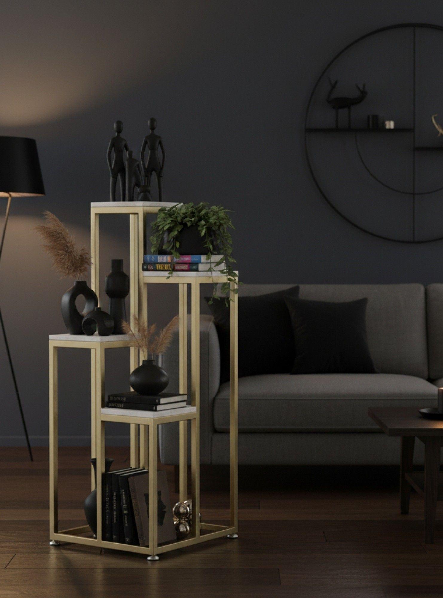 Porta Macetas Soporte Elevado Multifuncional Moderno Jhn-7