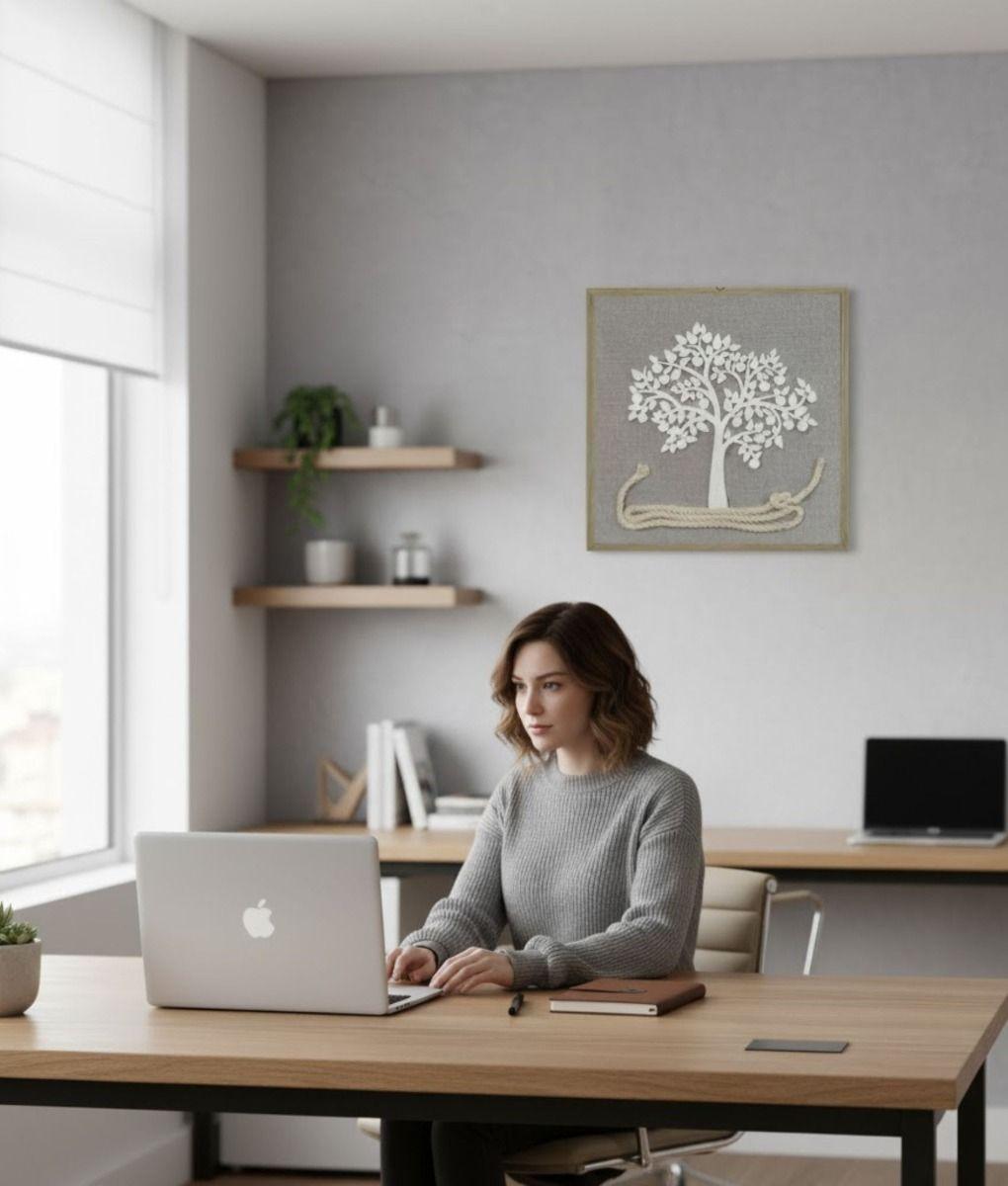 Cuadro Decorativo Árbol Vida Arte Adorno Pared Jhn-2