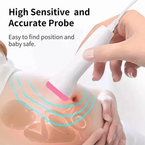 Monitor Cardíaco Corazón Detector Sonar Fetal Mini Rondon-7