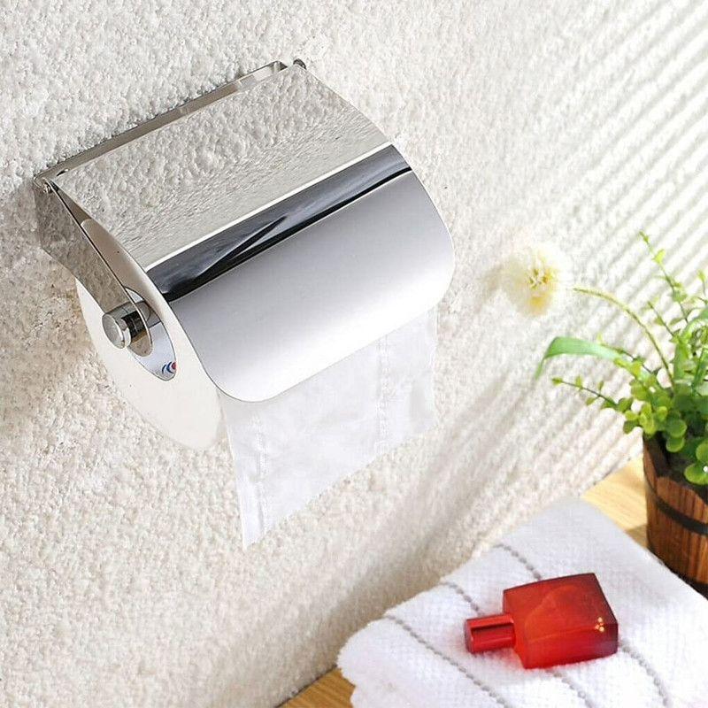Portarrollos Dispensador Papel Higienico Baño Rondon-2