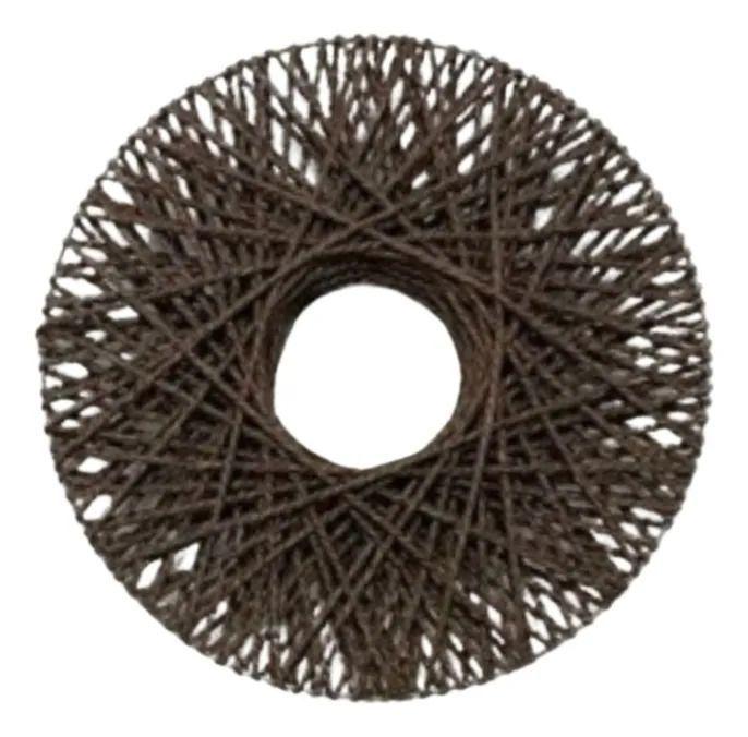 Aro Decorativo Pared Entrelazado Artesanal Moderno AJ-4
