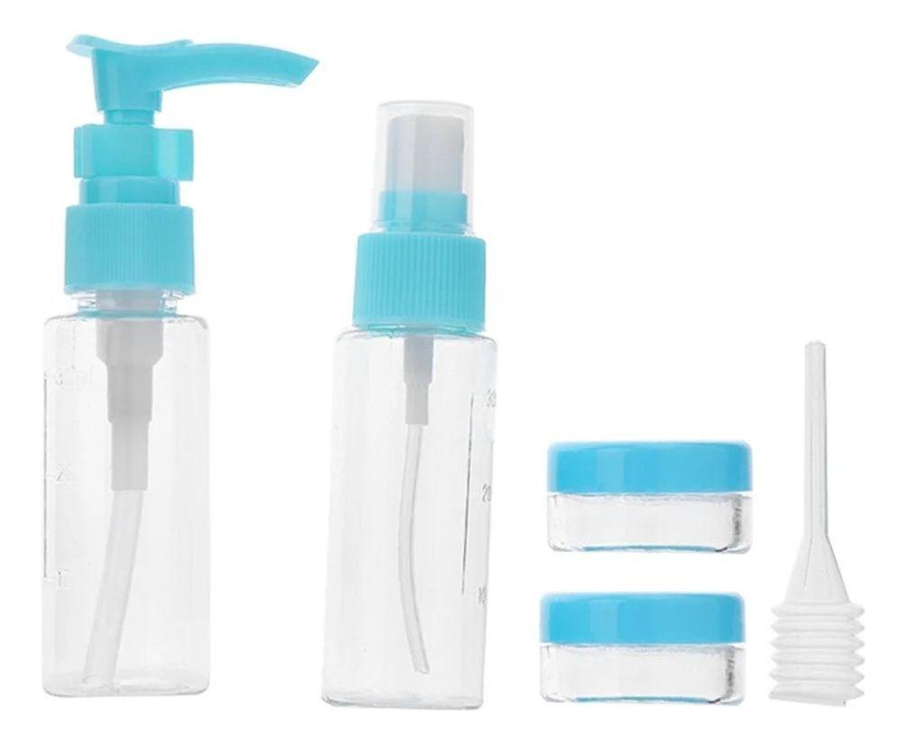 SET 4 PACK DE BOTELLAS VACIAS DE VIAJE ATOMIZADOR ENVASE LAU-0