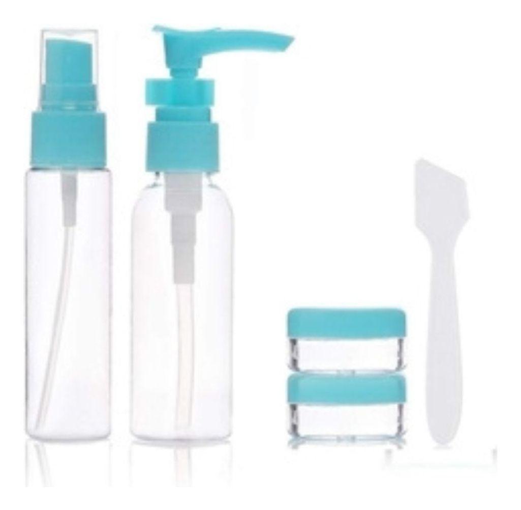 SET 4 PACK DE BOTELLAS VACIAS DE VIAJE ATOMIZADOR ENVASE LAU-3
