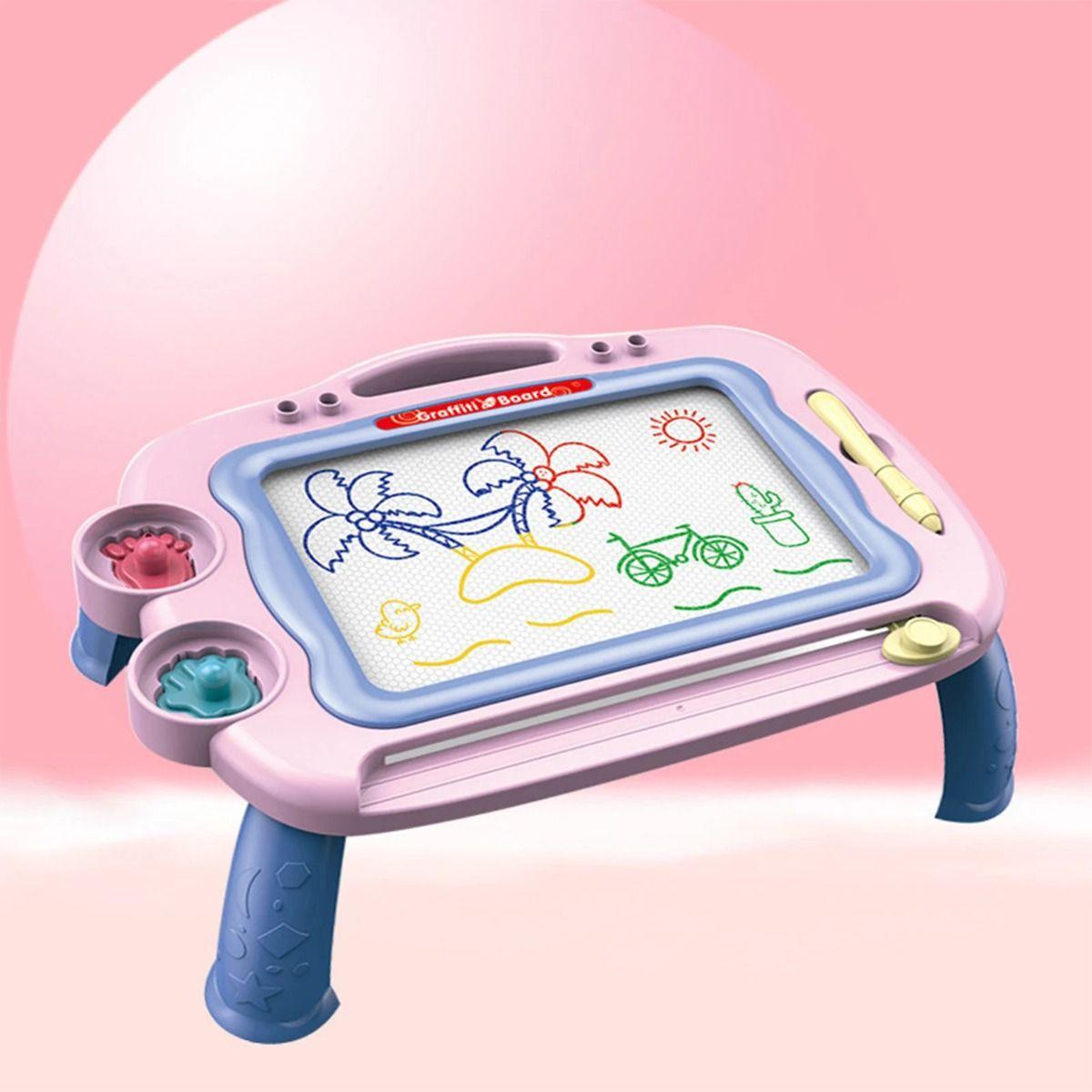 Tablero Juego Pizarra Magica Soporte Para Niños Lau-1