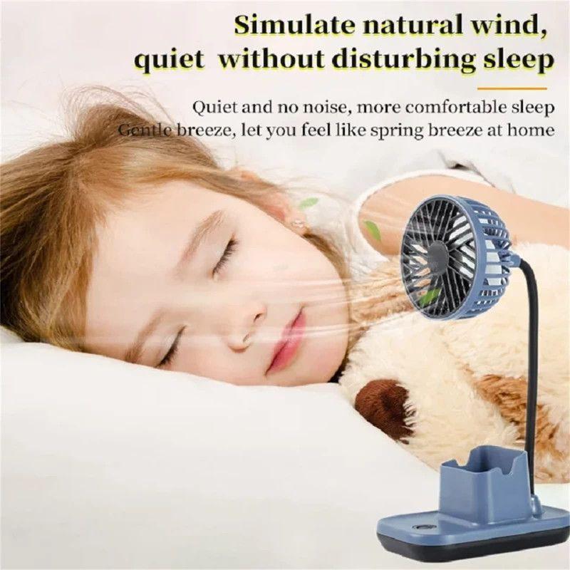 Ventilador Escritorio Portatil Aire Recargable Usb Rondon-2