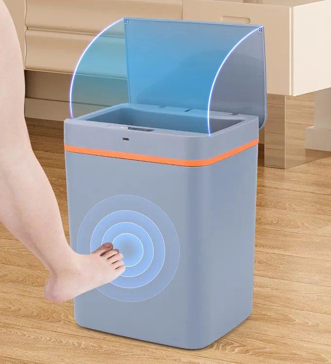 Contenedores Basura Cubo Automático Inteligente Usb Rondon-2