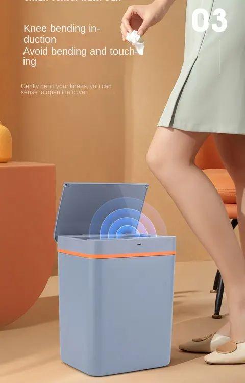 Contenedores Basura Cubo Automático Inteligente Usb Rondon-7