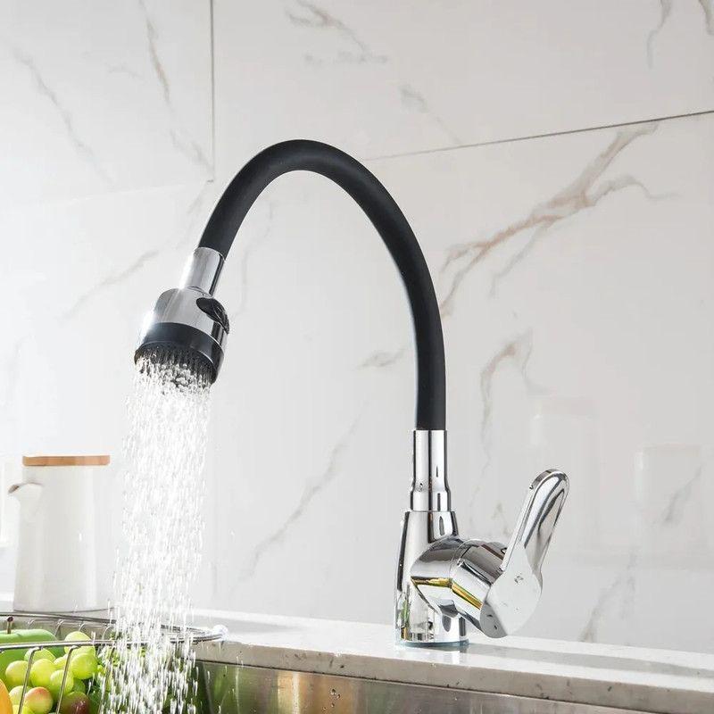 Grifo Agua Cocina Mezclador Fría Caliente Monomando Rondon-5