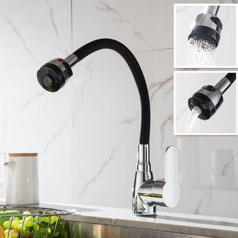 Grifo Agua Cocina Mezclador Fría Caliente Monomando Rondon-8