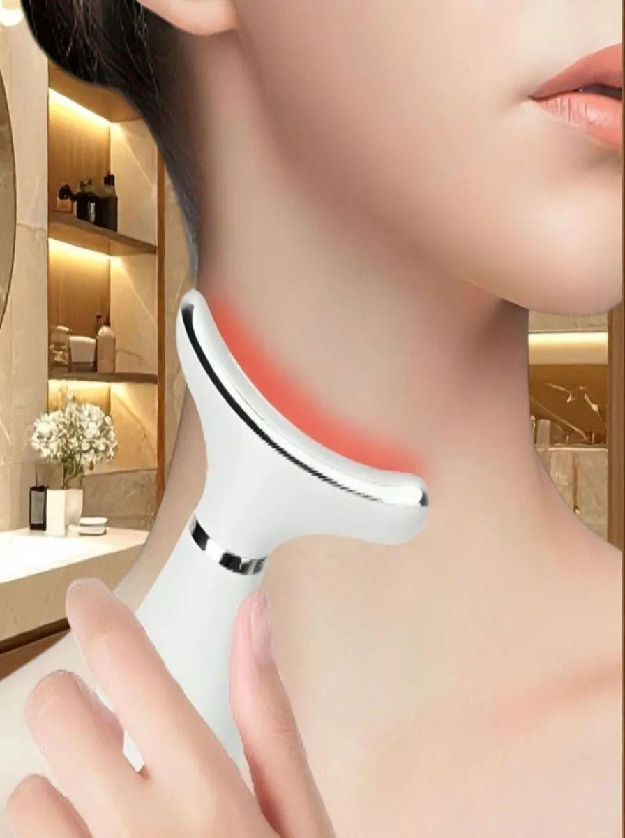 Masajeador Portatil Facial Cuello Fototerapia Belleza Lau-7