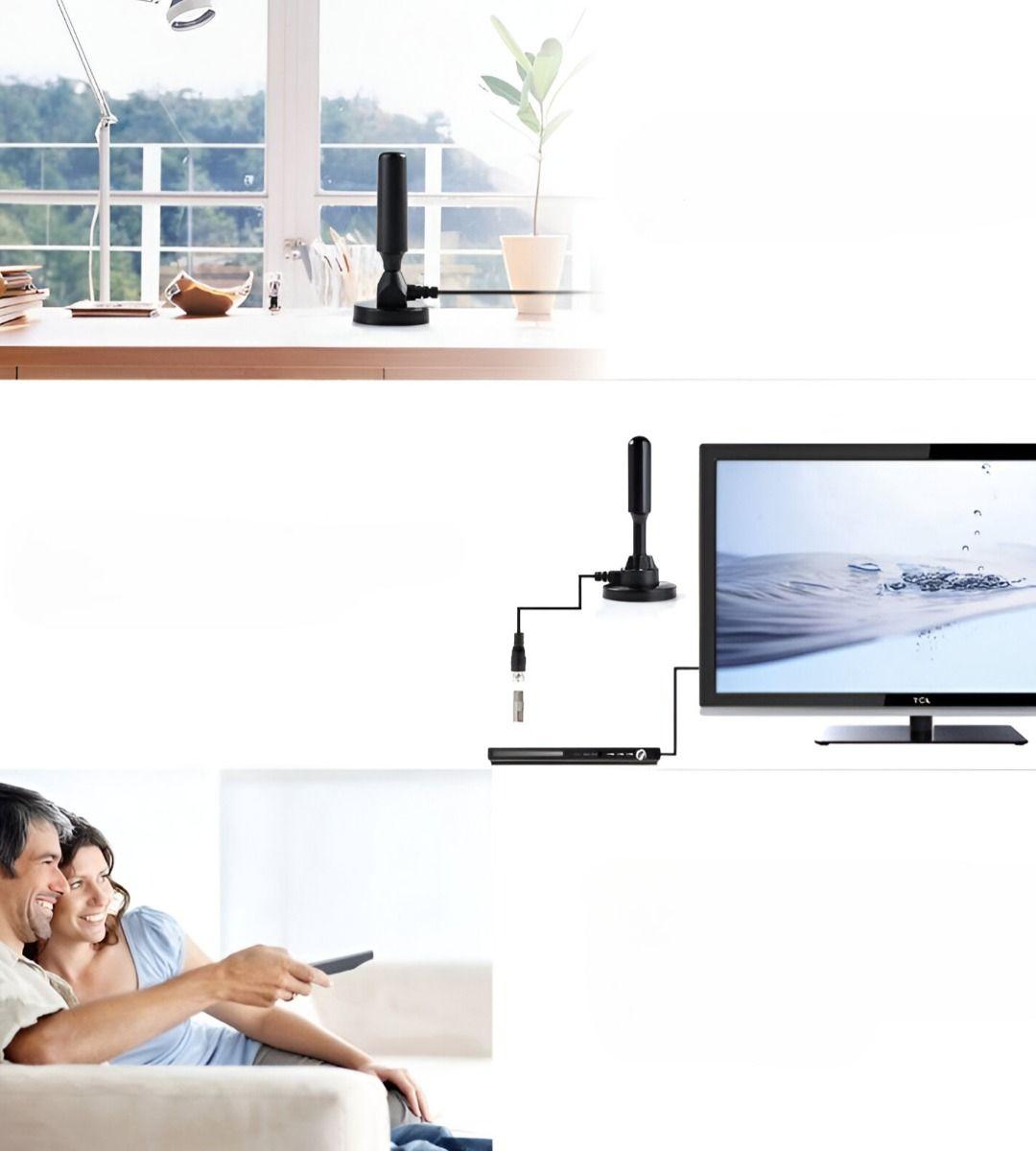 Antena HD De Televisión Digital Smart TV Plasma LCD
Jhn-6