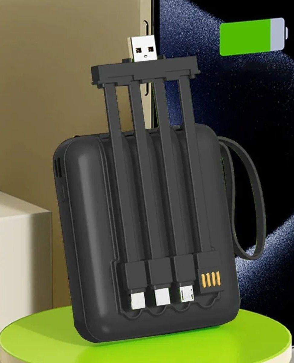 Cargador Portátil Pantalla Digital Integrado Práctico Jhn-4