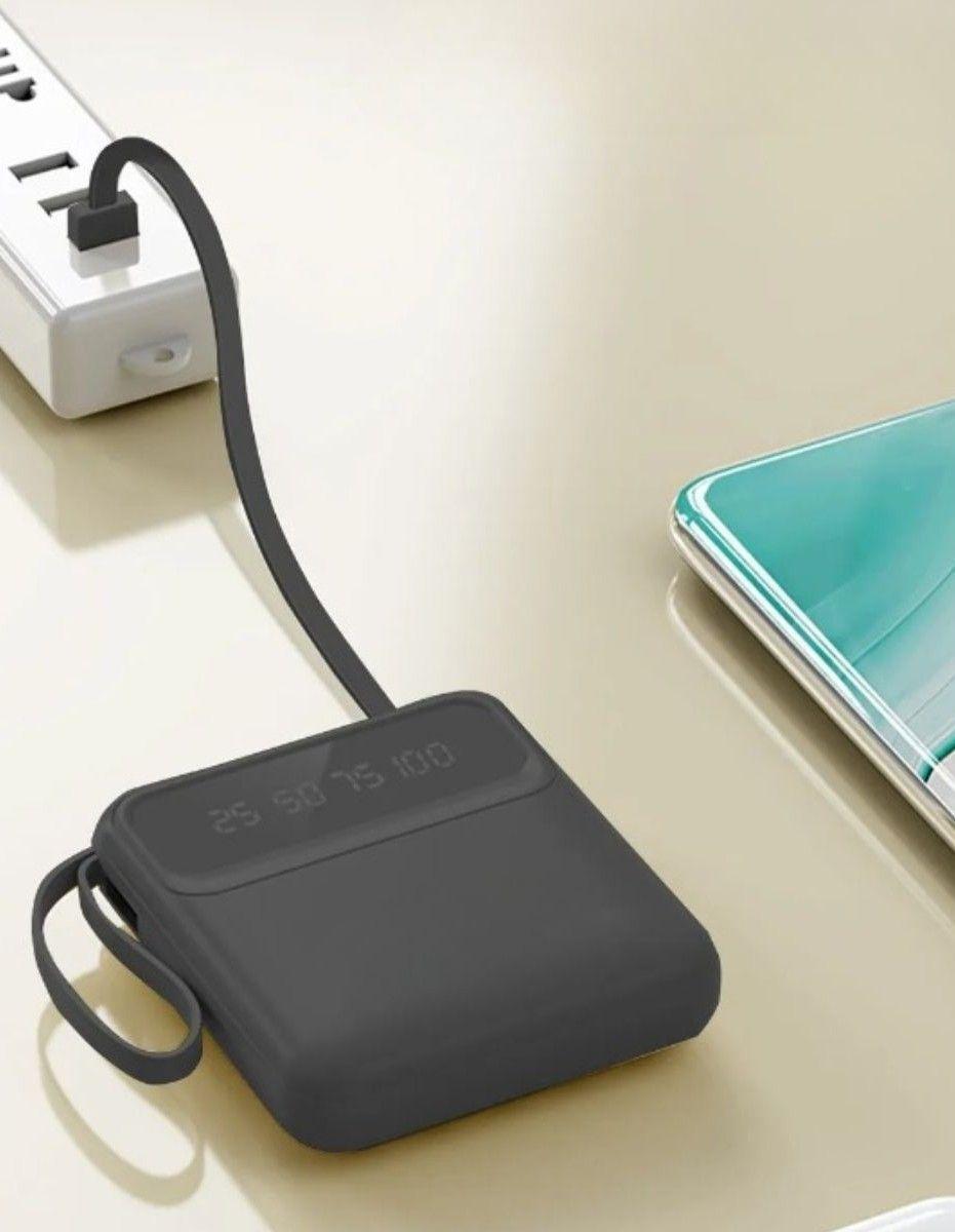 Cargador Portátil Pantalla Digital Integrado Práctico Jhn-5