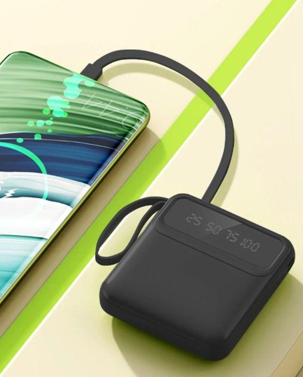 Cargador Portátil Pantalla Digital Integrado Práctico Jhn-6