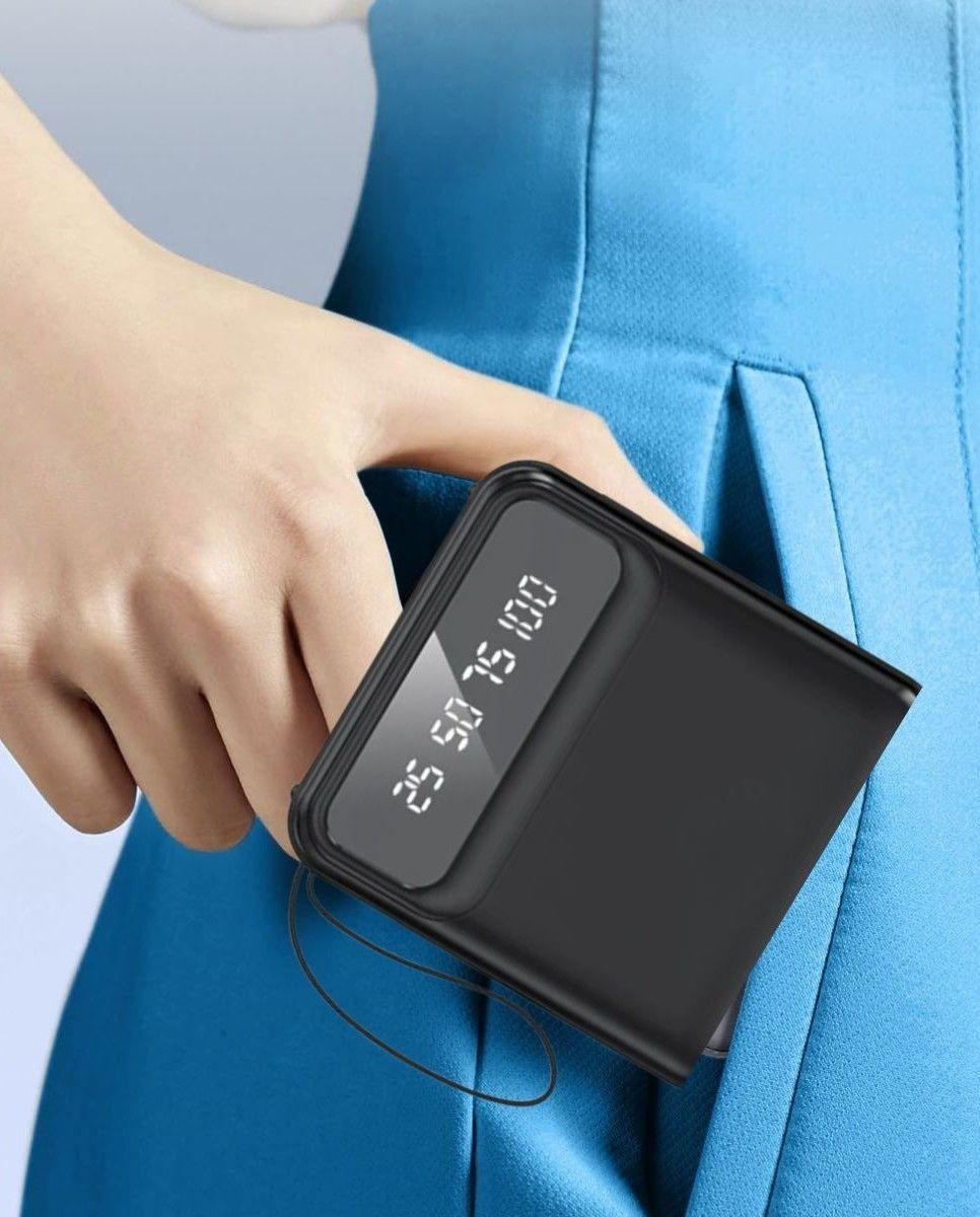 Cargador Portátil Pantalla Digital Integrado Práctico Jhn-7