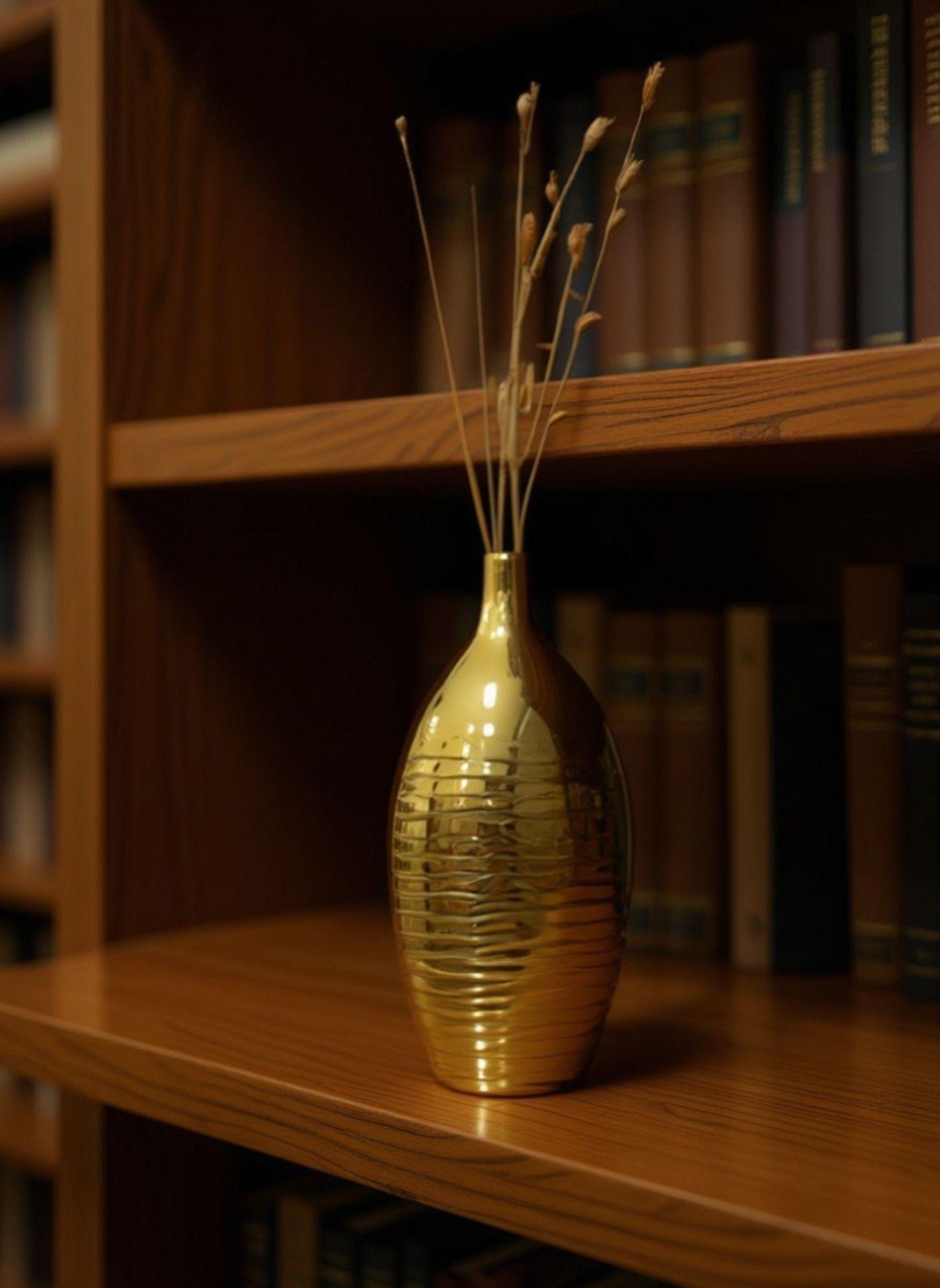 Florero Decorativo Moderno Diseño Ondas Hogar Jhn-5