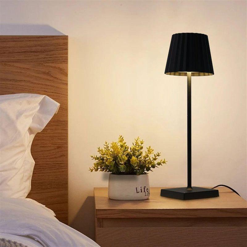 Lampara LED Inalambrica Mesa Escritorio Habitacion Lau-4