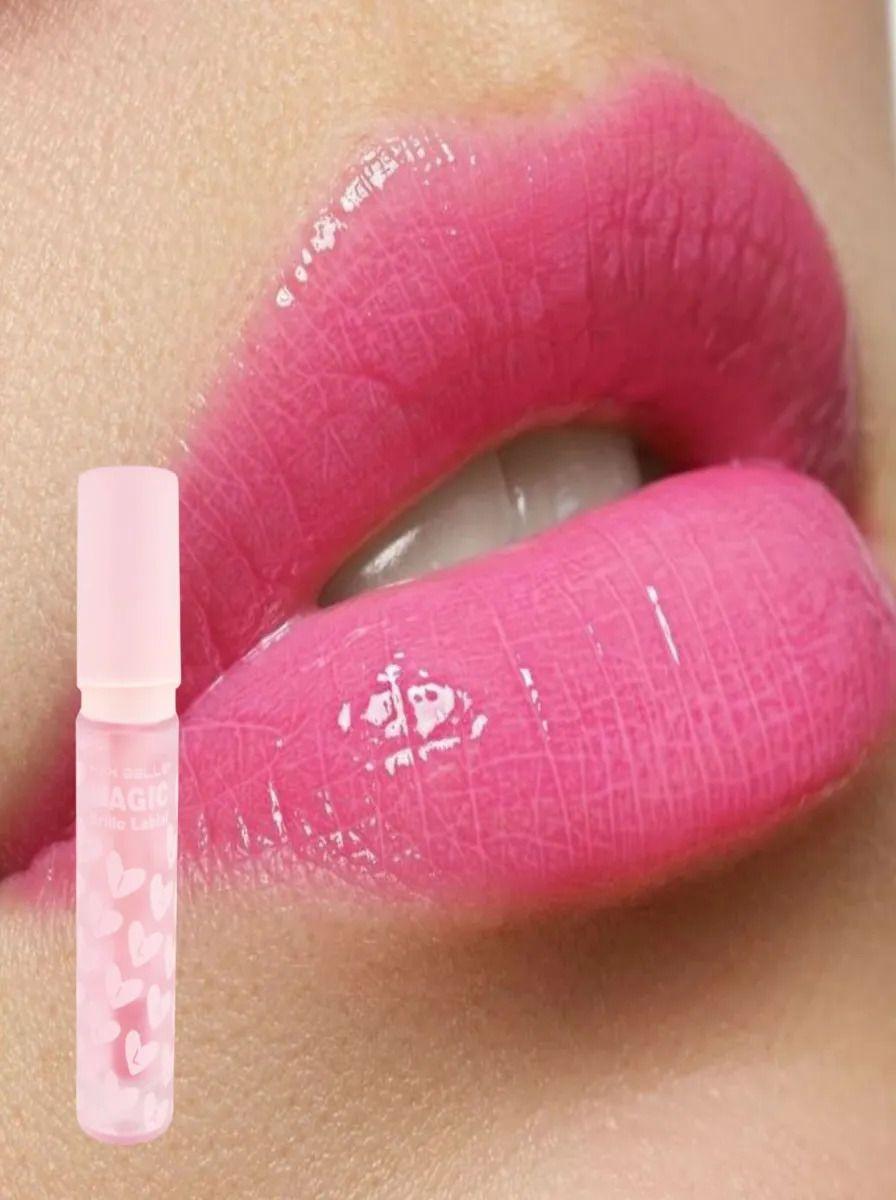 Pack 3 Brillos Labial Magic Gloss Hidratante Maquillaje Lau-6