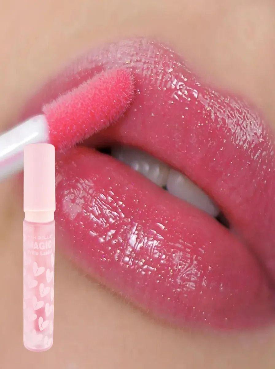 Pack 3 Brillos Labial Magic Gloss Hidratante Maquillaje Lau-7