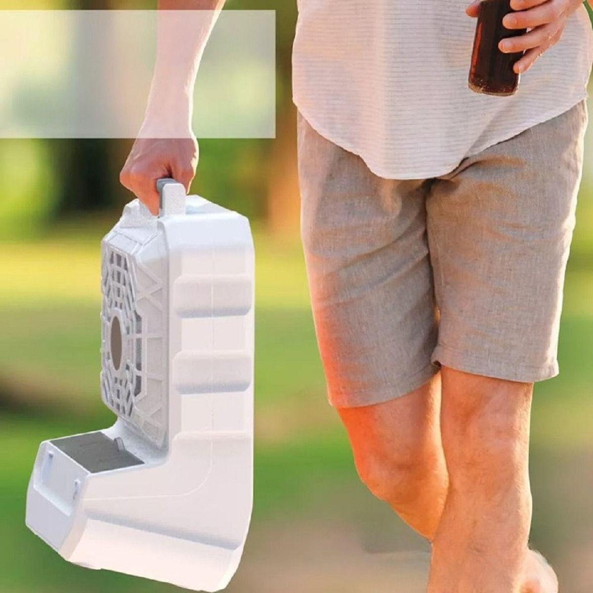 Enfriador Ventilador Aire Evapora Portátil Inlambrico 4 Velocidades Lau-1