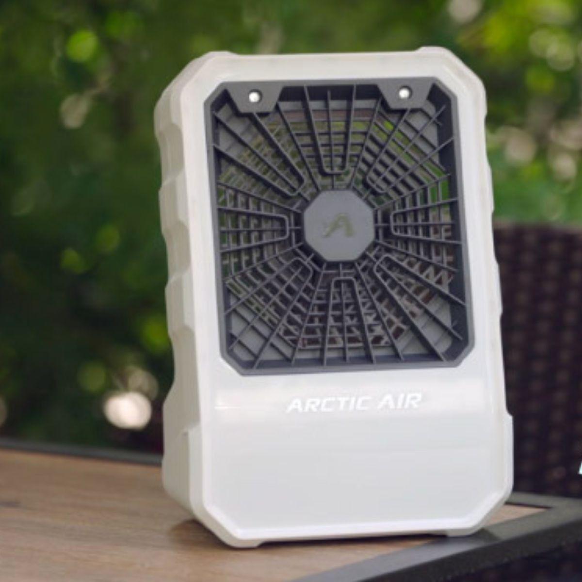 Enfriador Ventilador Aire Evapora Portátil Inlambrico 4 Velocidades Lau-7