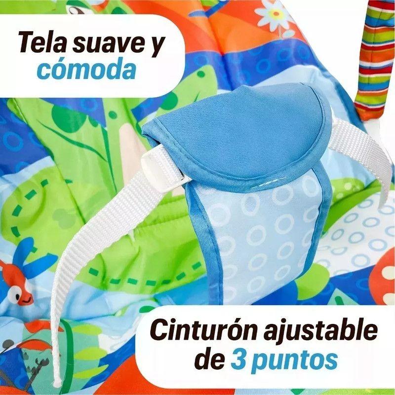 Silla Vibradora Mecedora Bebe Musical Juegos Hogar Rondon-3