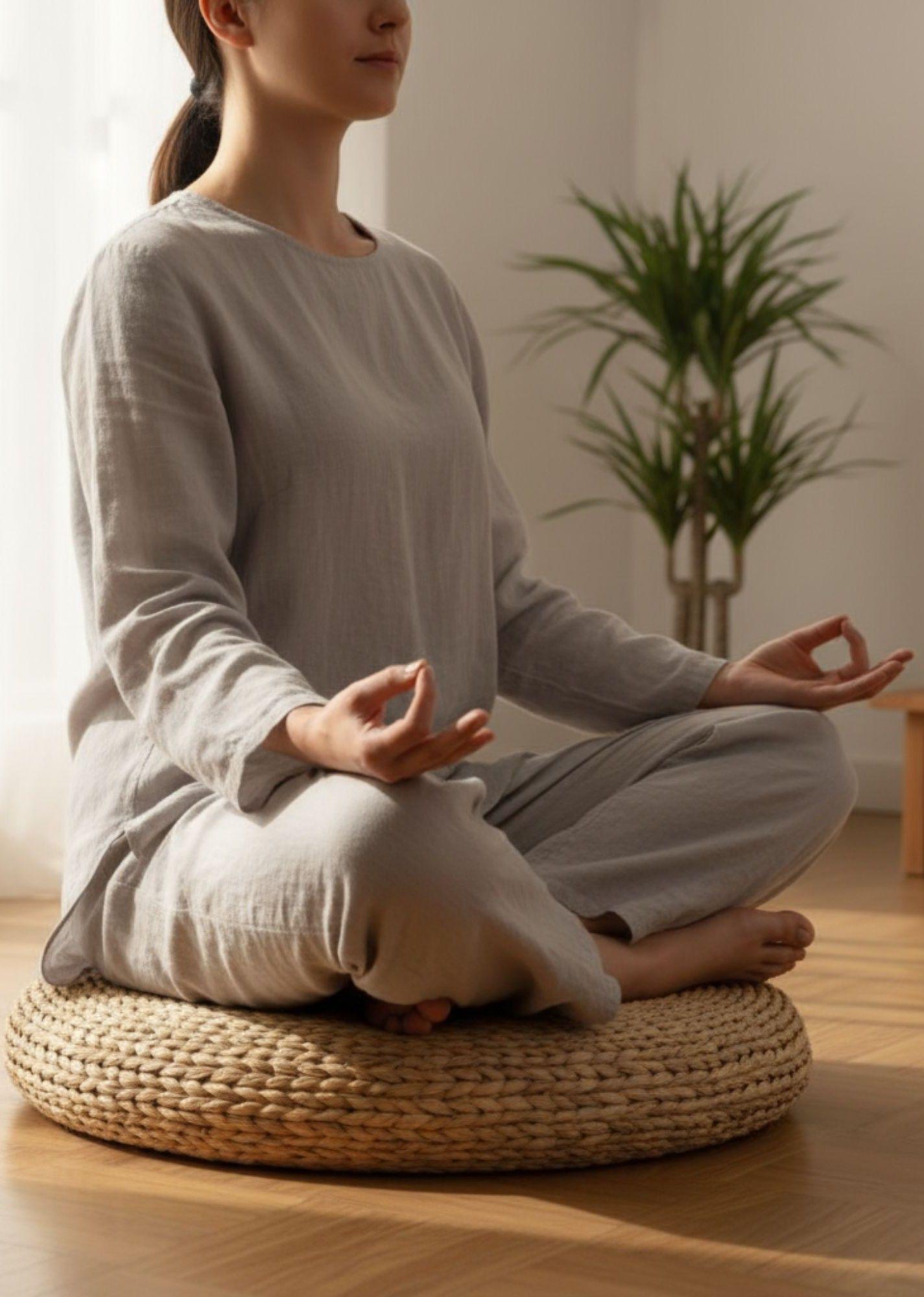 Cojín Decorativo Redondo Relajación Adorno Hogar Jhn-4