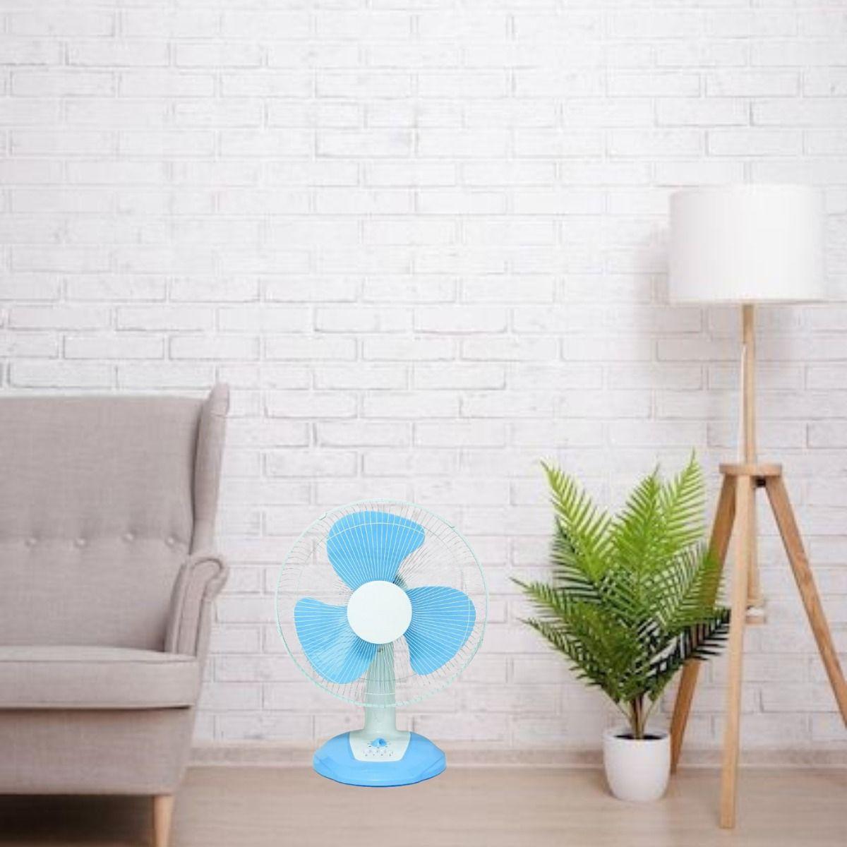 Ventilador Clasico Mesa Clasico Alta Velocidad Hogar Lau-1