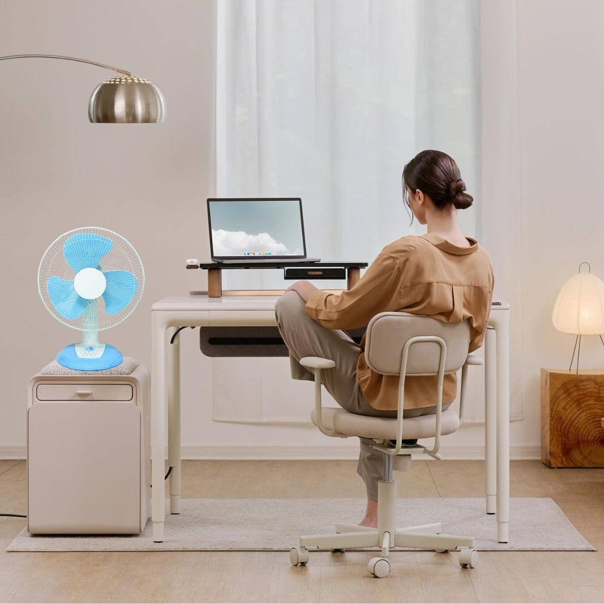 Ventilador Clasico Mesa Clasico Alta Velocidad Hogar Lau-5