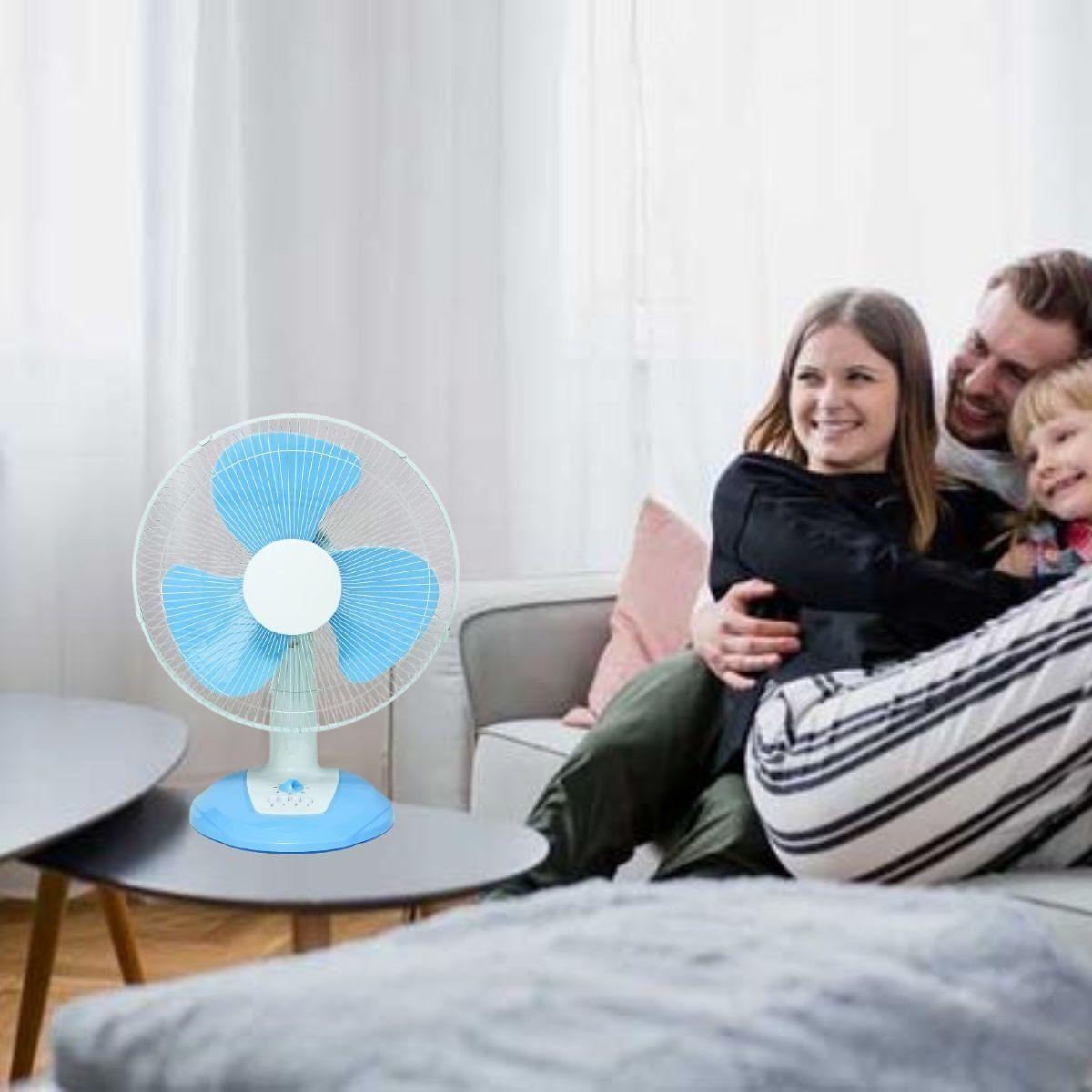 Ventilador Clasico Mesa Clasico Alta Velocidad Hogar Lau-7