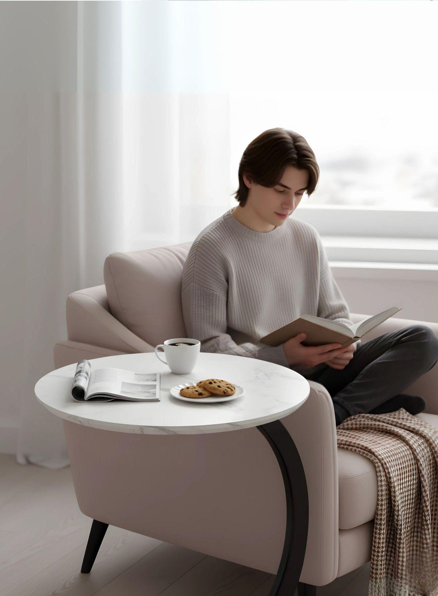 Mesa Centro Decorativa Elegante Minimalista Hogar Jhn-2