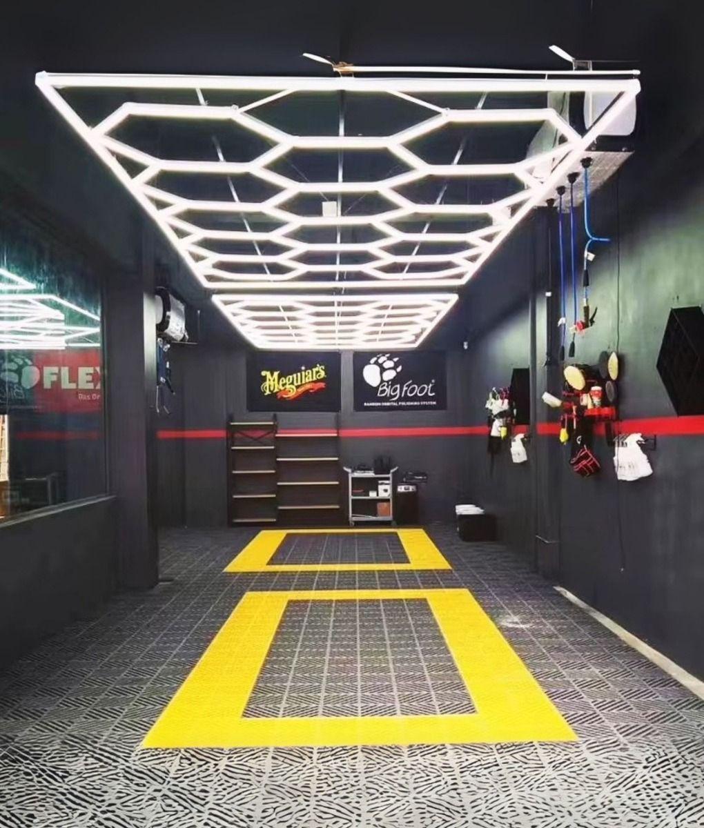 Lámpara Decorativa Panel Techo Diseño Geométrico 3D Jhn-8