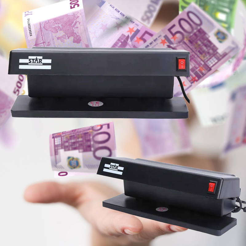 Detector Billetes Falsos Portatil Ultravioleta Linterna Lau-3