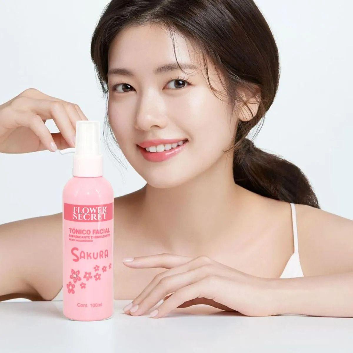 Set 3 Tonicos Facial Refrescante e Hidratante de Sakura Lau-6