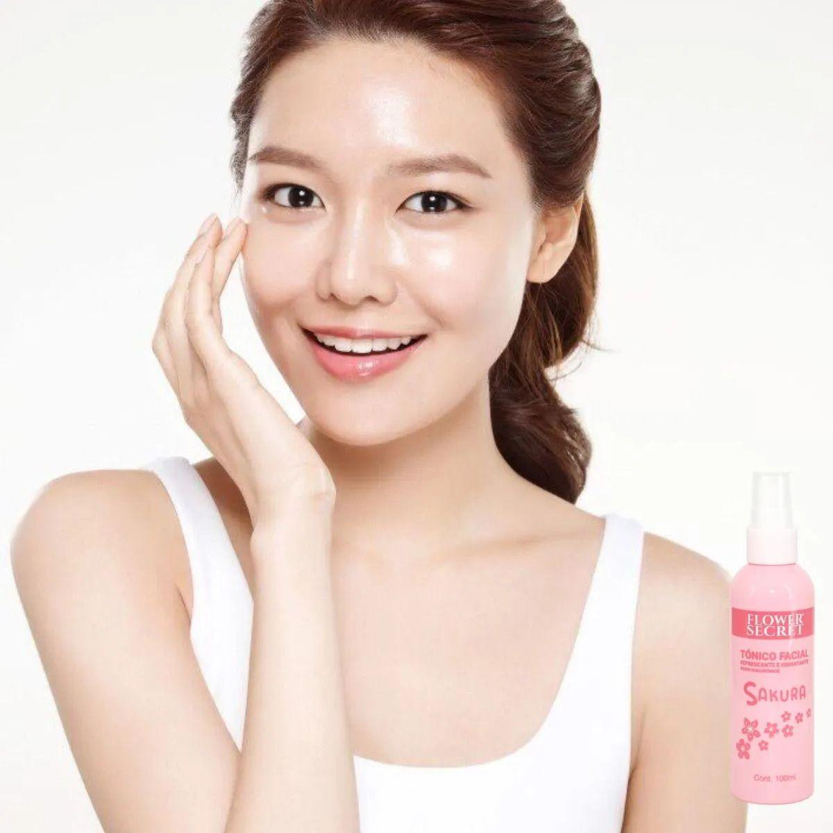 Set 3 Tonicos Facial Refrescante e Hidratante de Sakura Lau-7