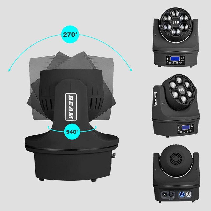 Proyector Foco Iluminacion Laser Movil 4 en 1 Lau-3