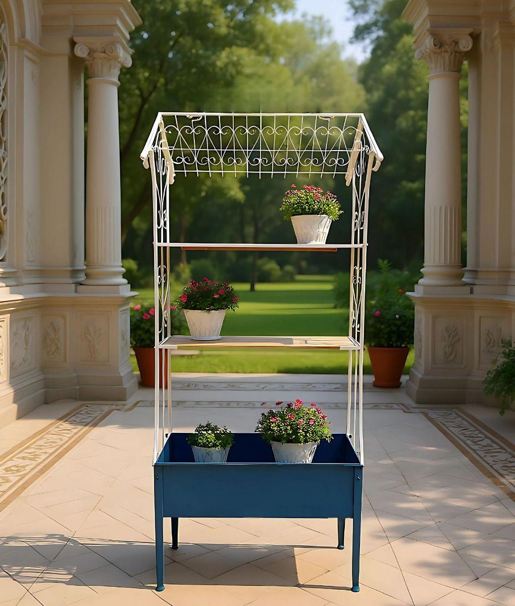 Porta Macetas Decorativo Soporte Plantas Estante Jhn-5