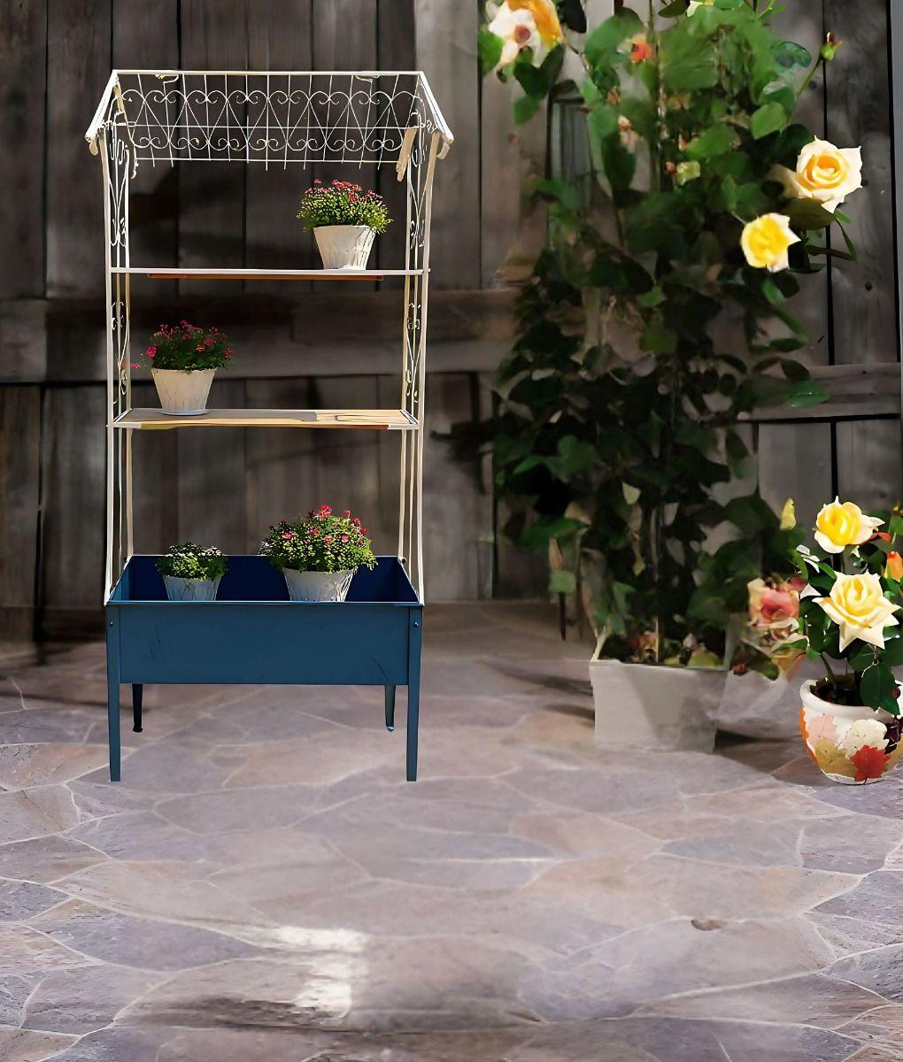 Porta Macetas Decorativo Soporte Plantas Estante Jhn-8
