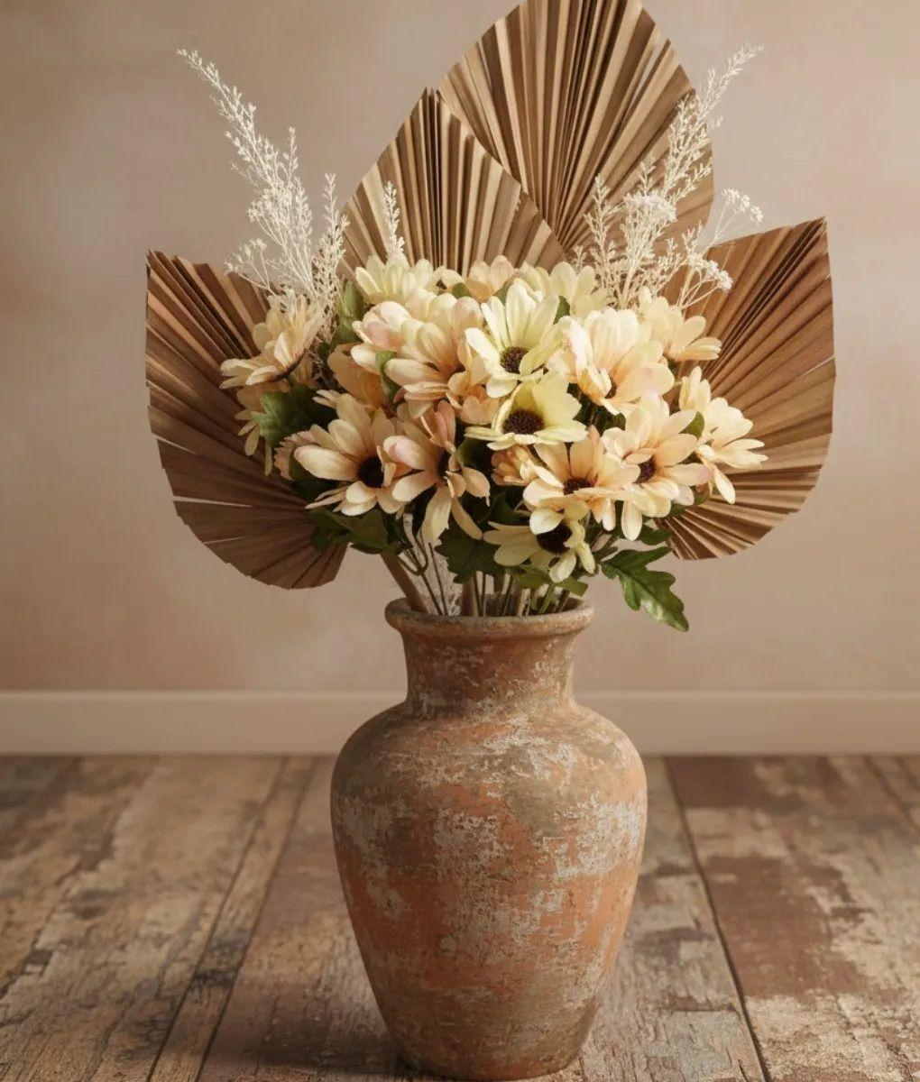 Set 2 Flores Artificiales Ramo Campestre Decorativo Jhn-7