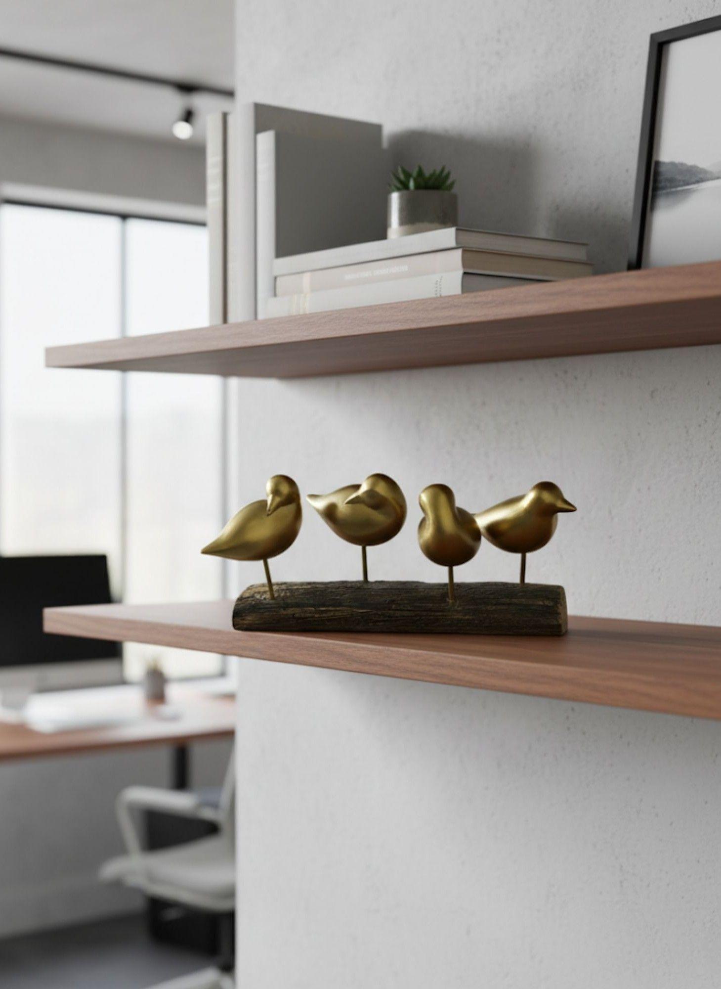 Figura Decorativa Aves Adorno Minimalista Hogar Jhn-5