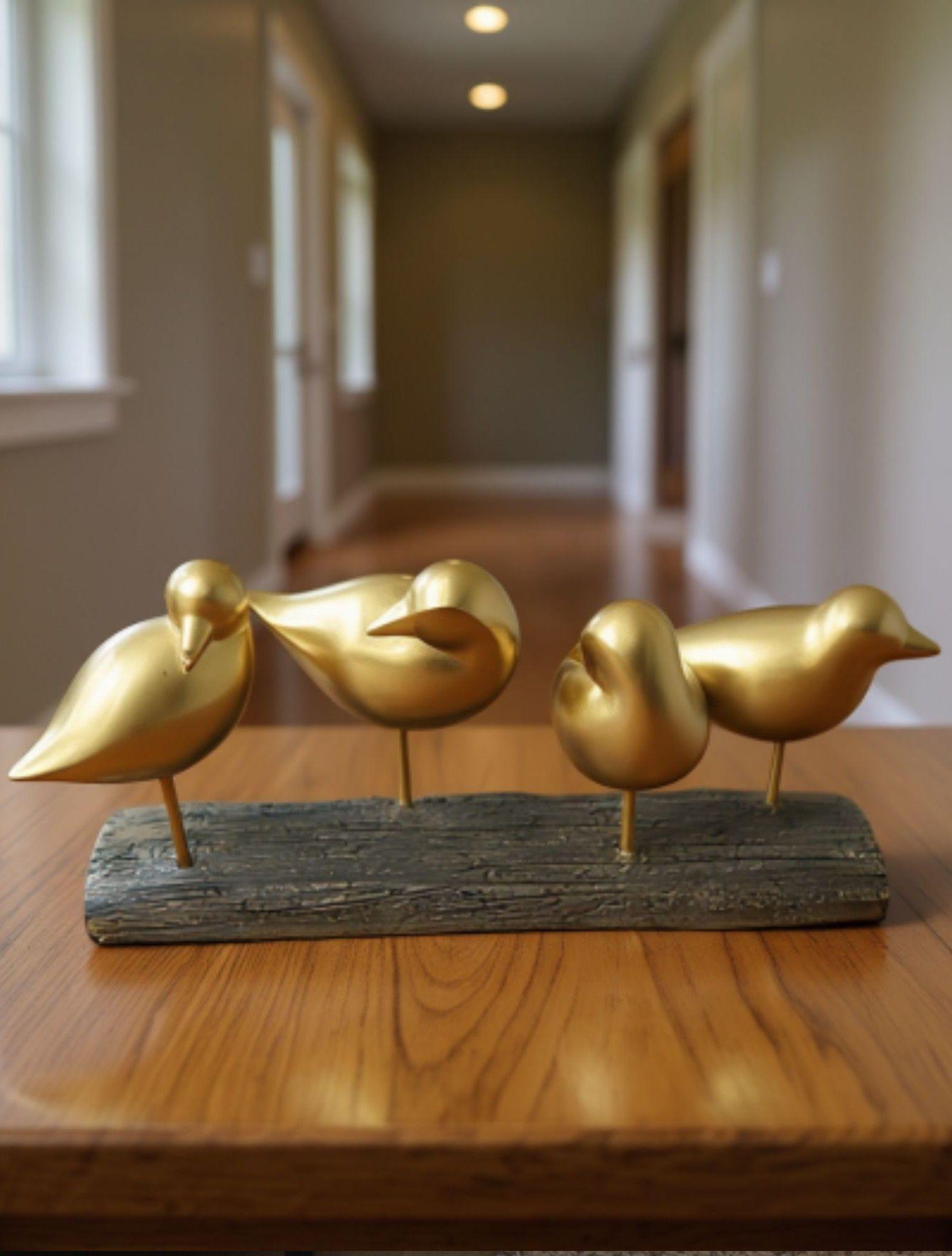 Figura Decorativa Aves Adorno Minimalista Hogar Jhn-7