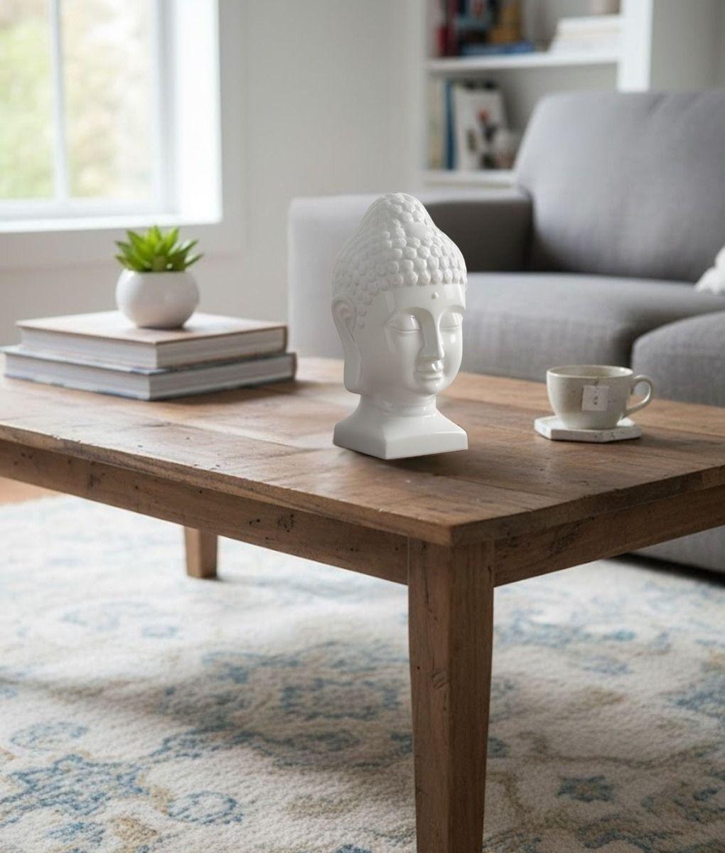 Estatua Adorno Decorativo Cabeza Buda Figura Versátil Jhn-9